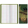 Oil & Pipe Long Tally Book - Camouflage Vinyl